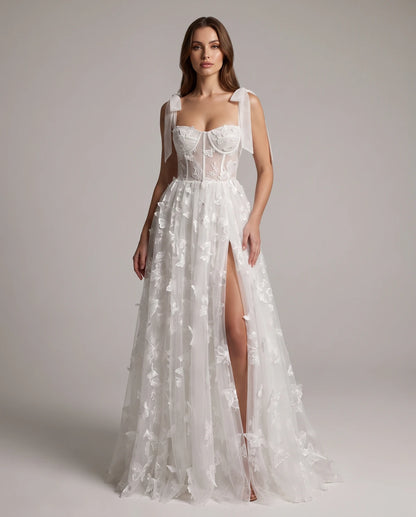 Fialka Maxi Dresses — White