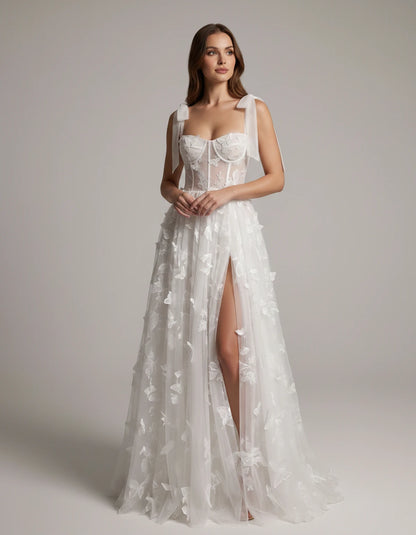 Fialka Maxi Dresses — White | SKU: RB-2aa74f-white-2,RB-2aa74f-white-4,RB-2aa74f-white-6,RB-2aa74f-white-8,RB-2aa74f-white-10,RB-2aa74f-white-12,RB-2aa74f-white-14,RB-2aa74f-white-16,RB-2aa74f-white-16W,RB-2aa74f-white-18W,RB-2aa74f-white-20W,RB-2aa74f-white-22W
