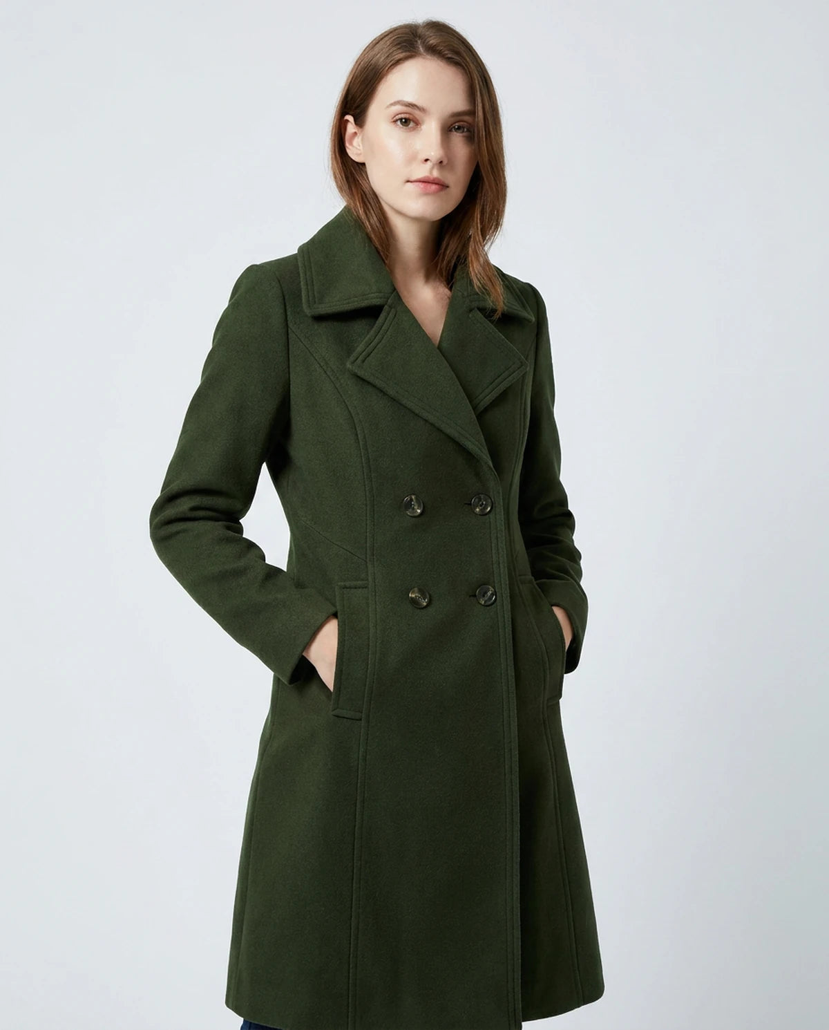 Fiammetta Jackets — Army Green