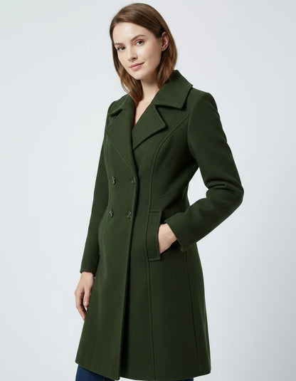 Fiammetta Jackets — Army Green | SKU: RB-a03539-armygre1-XS,RB-a03539-armygre1-S,RB-a03539-armygre1-M,RB-a03539-armygre1-L,RB-a03539-armygre1-XL,RB-a03539-armygre1-2XL