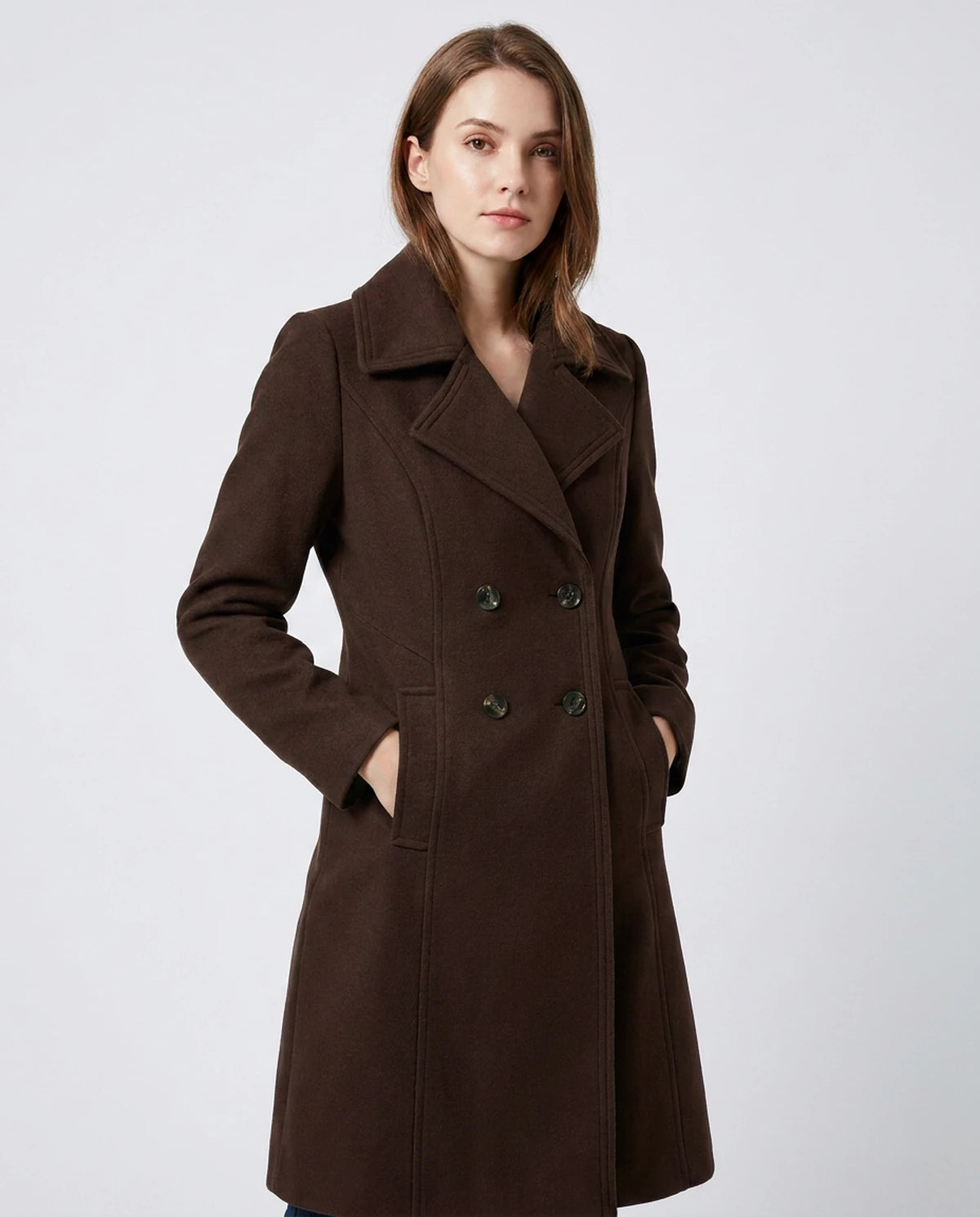 Fiammetta Jackets — Coffee