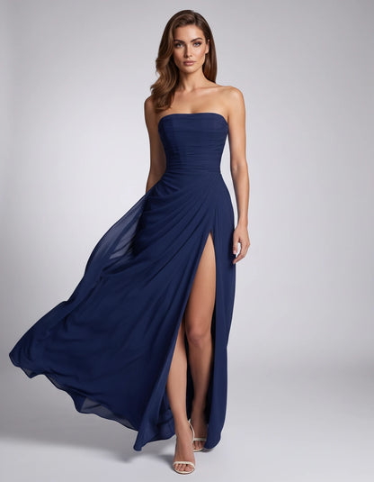 Filomena Maxi Dresses — Navy | SKU: RB-0ac4e4-navy-XS,RB-0ac4e4-navy-S,RB-0ac4e4-navy-M,RB-0ac4e4-navy-L,RB-0ac4e4-navy-XL,RB-0ac4e4-navy-2XL