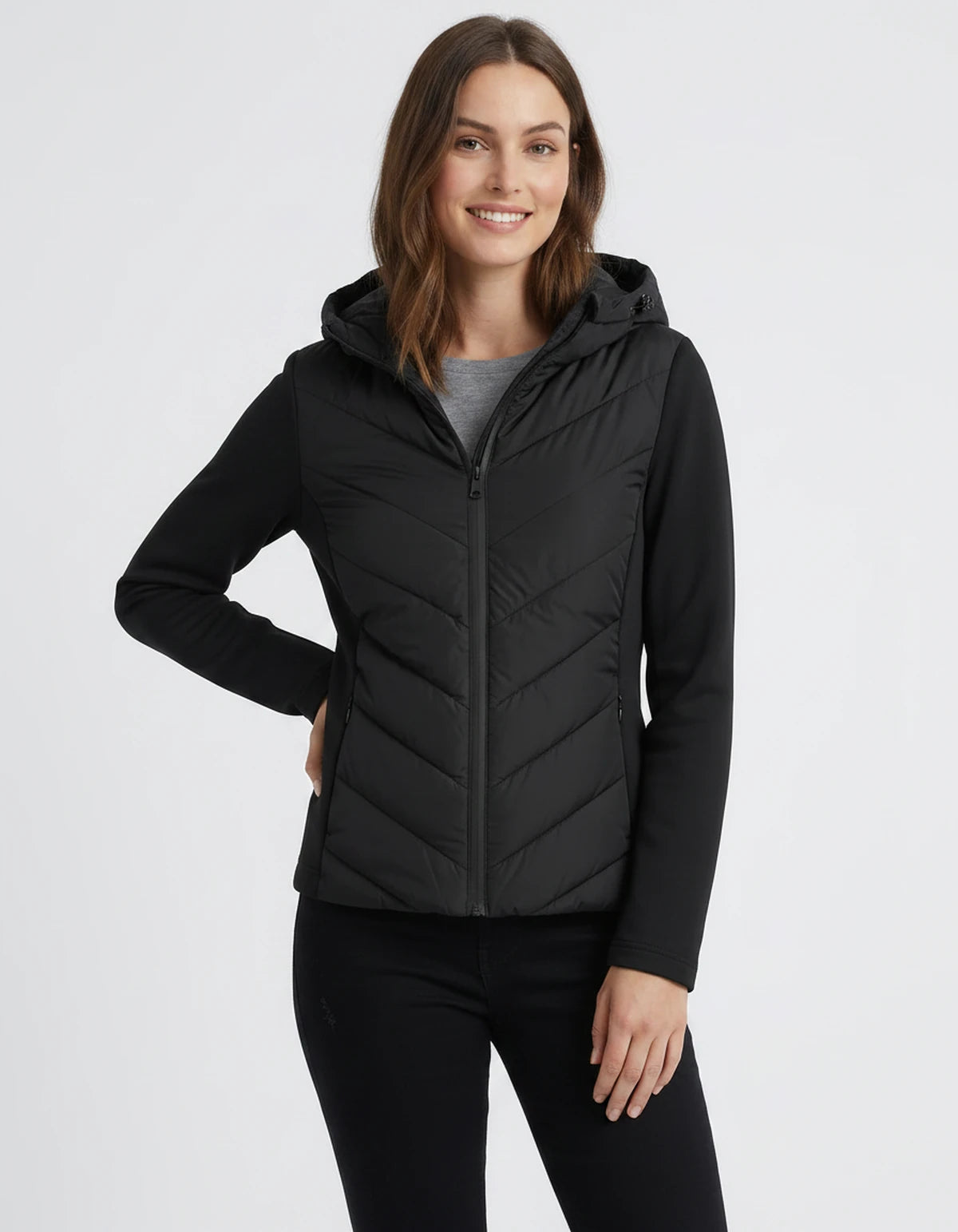 Fiorella Jackets — Black | SKU: RB-6f317e-black-XS,RB-6f317e-black-S,RB-6f317e-black-M,RB-6f317e-black-L