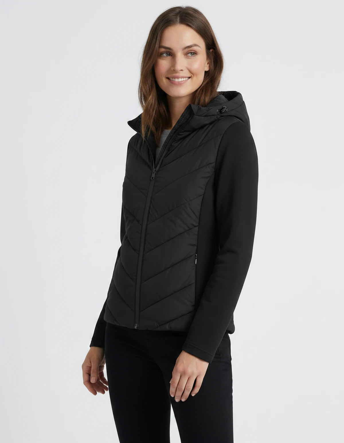 Fiorella Jackets — Black | SKU: RB-6f317e-black-XS,RB-6f317e-black-S,RB-6f317e-black-M,RB-6f317e-black-L