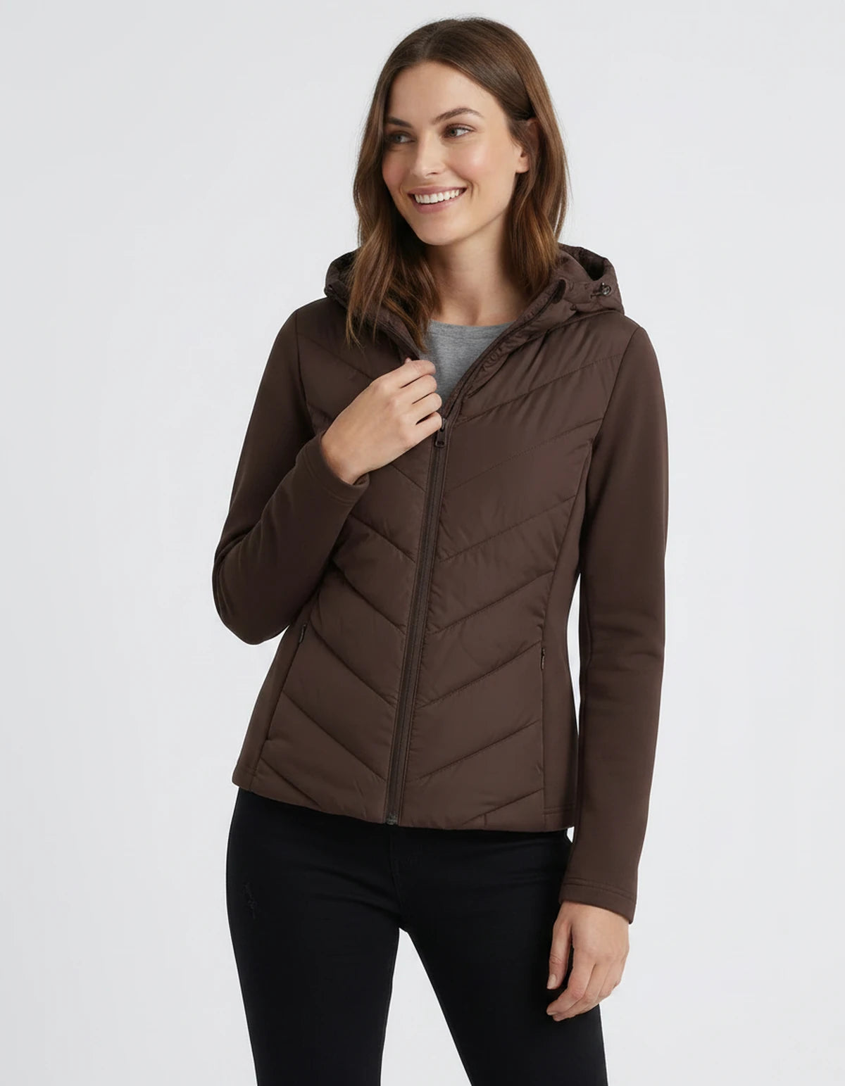 Fiorella Jackets — Brown | SKU: RB-6f317e-brown-XS,RB-6f317e-brown-S,RB-6f317e-brown-M,RB-6f317e-brown-L