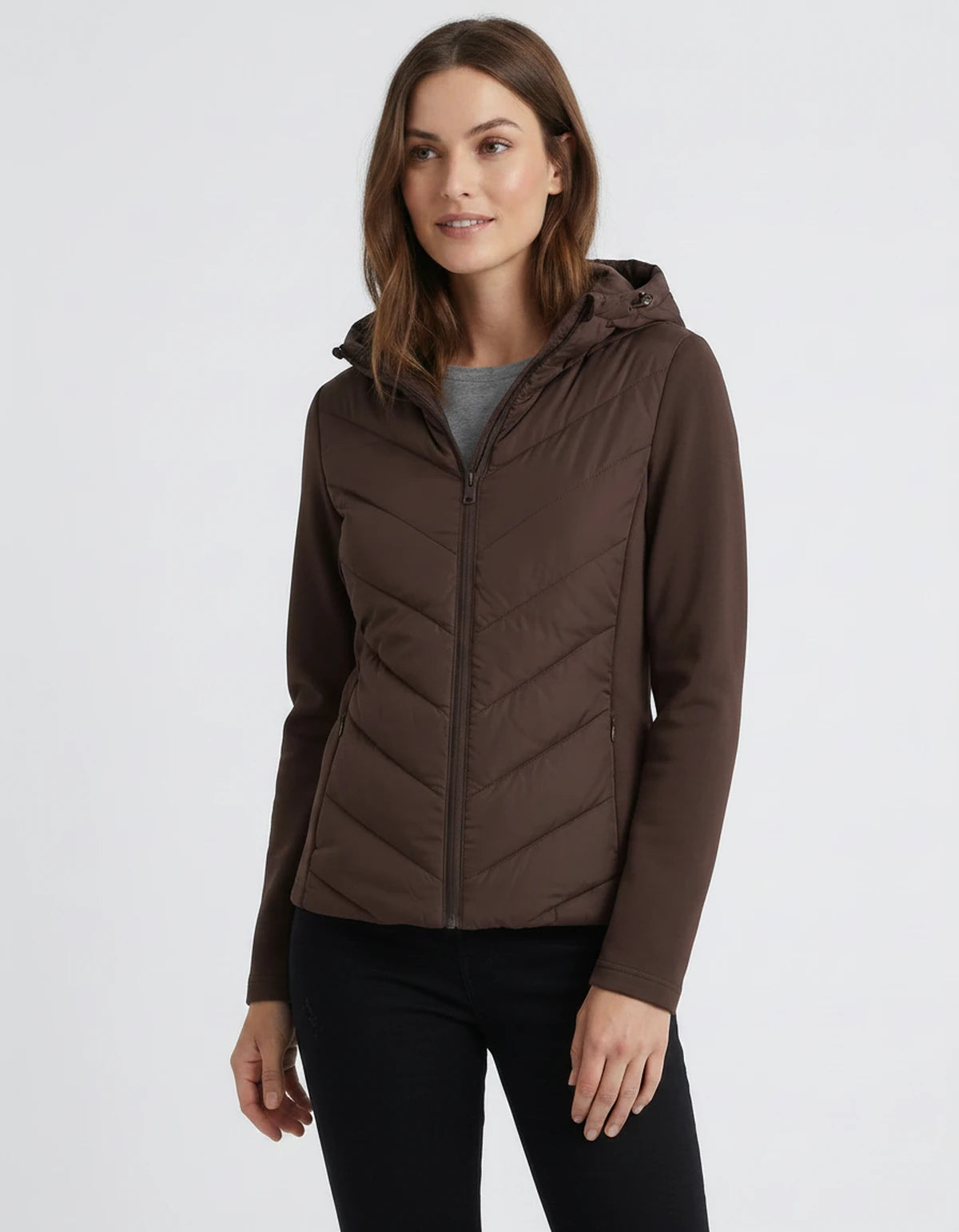 Fiorella Jackets — Brown | SKU: RB-6f317e-brown-XS,RB-6f317e-brown-S,RB-6f317e-brown-M,RB-6f317e-brown-L