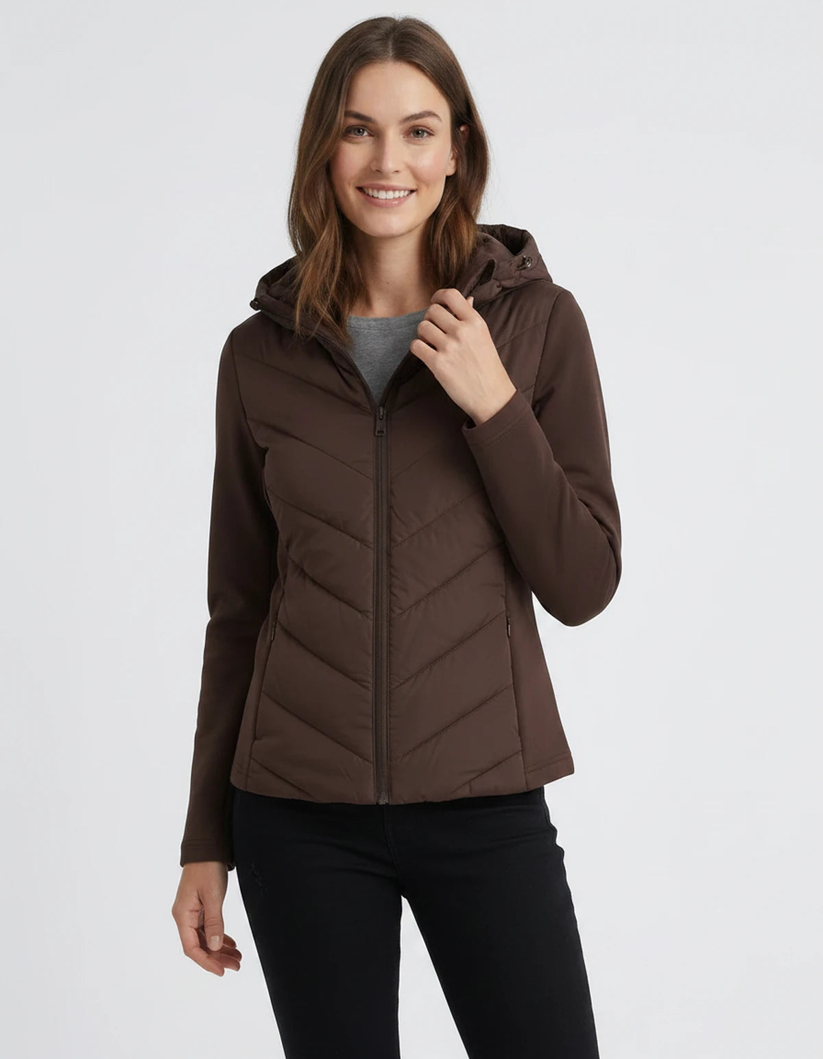 Fiorella Jackets — Brown | SKU: RB-6f317e-brown-XS,RB-6f317e-brown-S,RB-6f317e-brown-M,RB-6f317e-brown-L