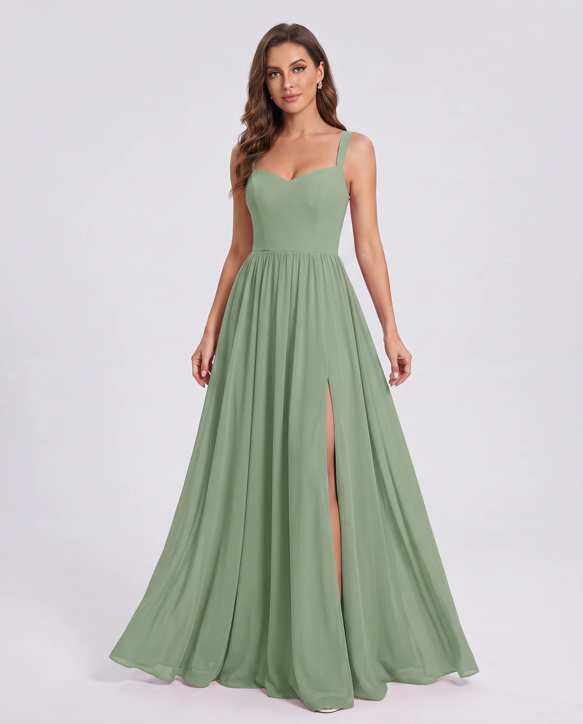 Firenze Maxi Dresses — Dusty Sage