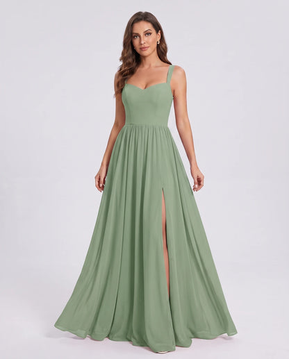 Firenze Maxi Dresses — Dusty Sage