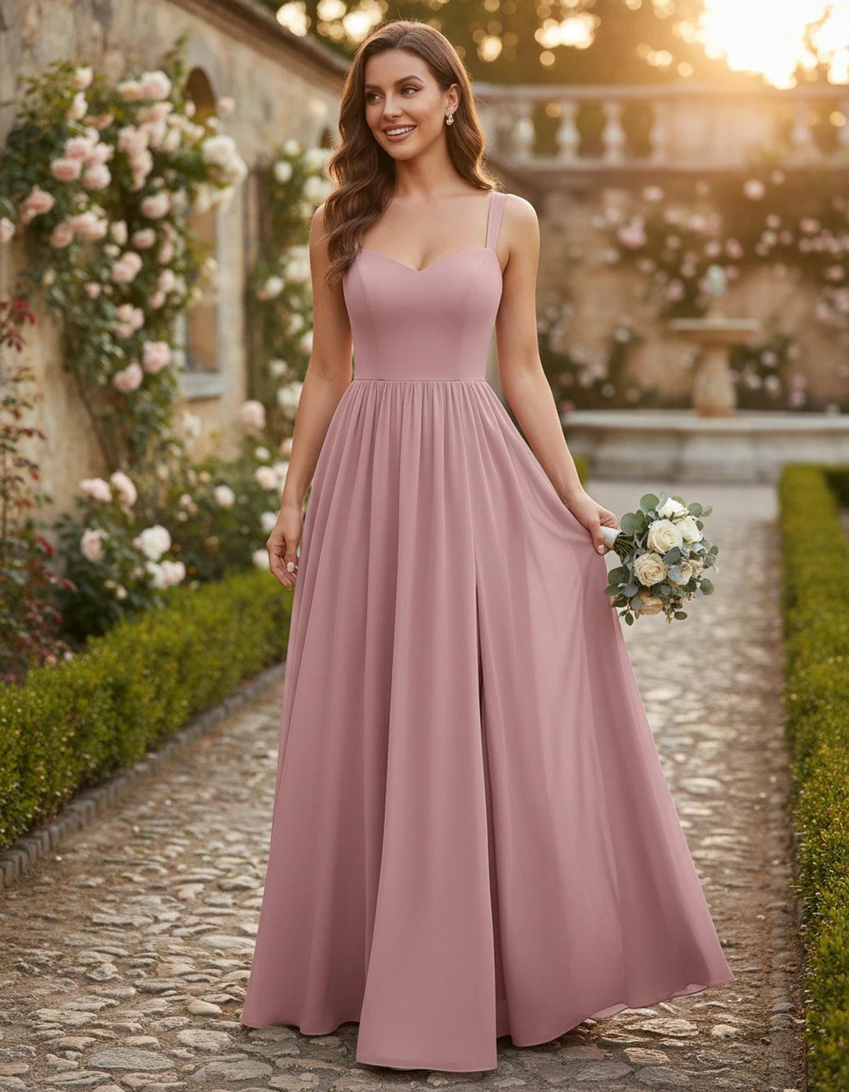 Firenze Maxi Dresses — Pink | SKU: RB-2120bc-pink-2,RB-2120bc-pink-4,RB-2120bc-pink-6,RB-2120bc-pink-8,RB-2120bc-pink-10,RB-2120bc-pink-12,RB-2120bc-pink-14,RB-2120bc-pink-16,RB-2120bc-pink-16W,RB-2120bc-pink-18W,RB-2120bc-pink-20W,RB-2120bc-pink-22W