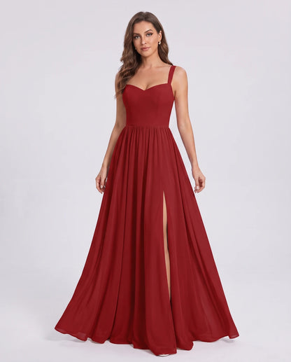 Firenze Maxi Dresses — Red