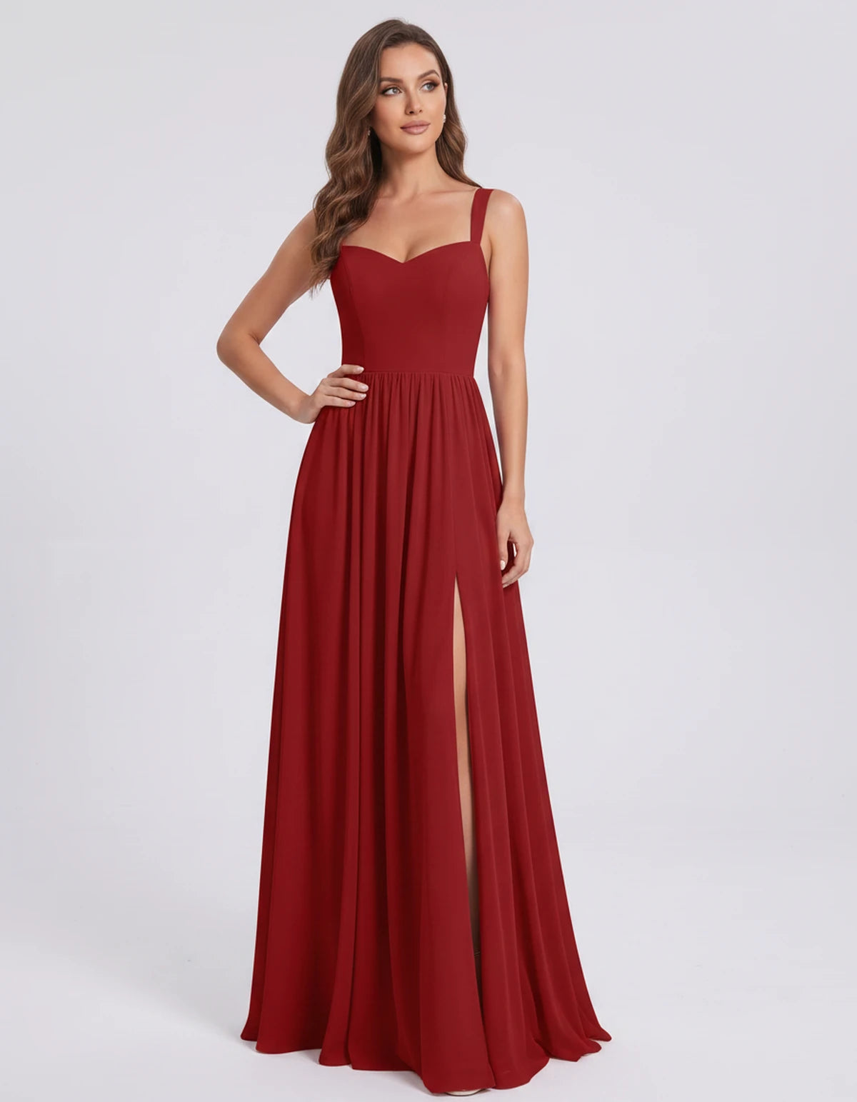 Firenze Maxi Dresses — Red | SKU: RB-2120bc-red-2,RB-2120bc-red-4,RB-2120bc-red-6,RB-2120bc-red-8,RB-2120bc-red-10,RB-2120bc-red-12,RB-2120bc-red-14,RB-2120bc-red-16,RB-2120bc-red-16W,RB-2120bc-red-18W,RB-2120bc-red-20W,RB-2120bc-red-22W