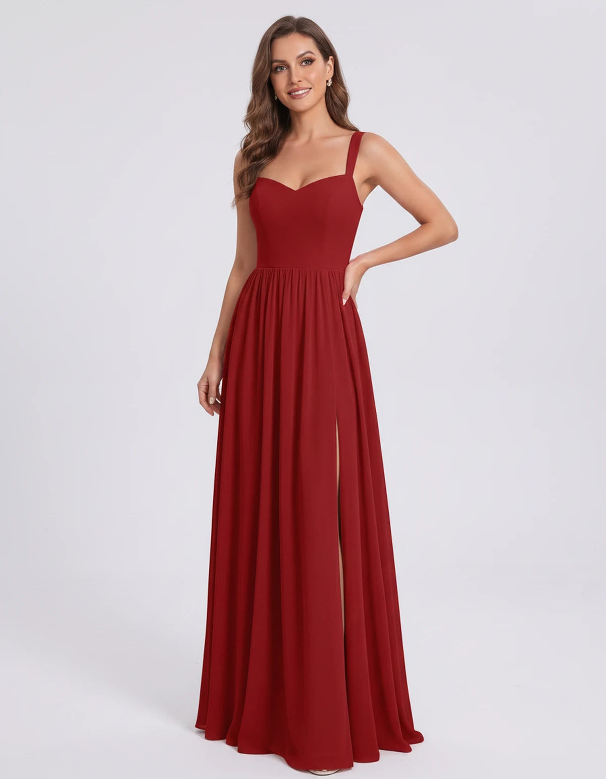 Firenze Maxi Dresses — Red | SKU: RB-2120bc-red-2,RB-2120bc-red-4,RB-2120bc-red-6,RB-2120bc-red-8,RB-2120bc-red-10,RB-2120bc-red-12,RB-2120bc-red-14,RB-2120bc-red-16,RB-2120bc-red-16W,RB-2120bc-red-18W,RB-2120bc-red-20W,RB-2120bc-red-22W