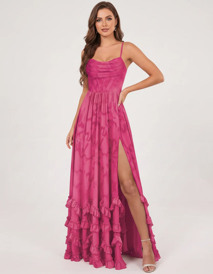 Fjora Maxi Dresses — Hot Pink | SKU: RB-2e3861-hotpink-2,RB-2e3861-hotpink-4,RB-2e3861-hotpink-6,RB-2e3861-hotpink-8,RB-2e3861-hotpink-10,RB-2e3861-hotpink-12,RB-2e3861-hotpink-14,RB-2e3861-hotpink-16,RB-2e3861-hotpink-16W,RB-2e3861-hotpink-18W,RB-2e3861-hotpink-20W,RB-2e3861-hotpink-22W