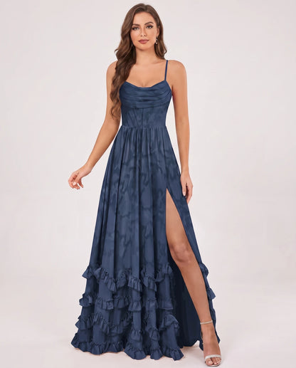 Fjora Maxi Dresses — Navy