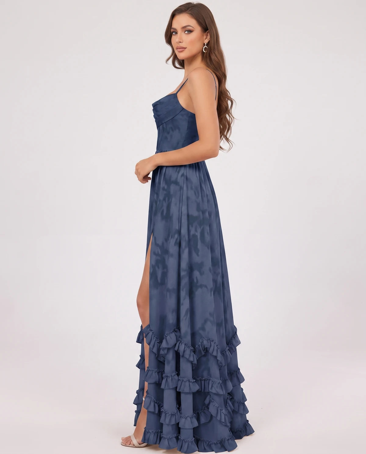 Fjora Maxi Dresses — Navy | SKU: RB-2e3861-navy-2,RB-2e3861-navy-4,RB-2e3861-navy-6,RB-2e3861-navy-8,RB-2e3861-navy-10,RB-2e3861-navy-12,RB-2e3861-navy-14,RB-2e3861-navy-16,RB-2e3861-navy-16W,RB-2e3861-navy-18W,RB-2e3861-navy-20W,RB-2e3861-navy-22W