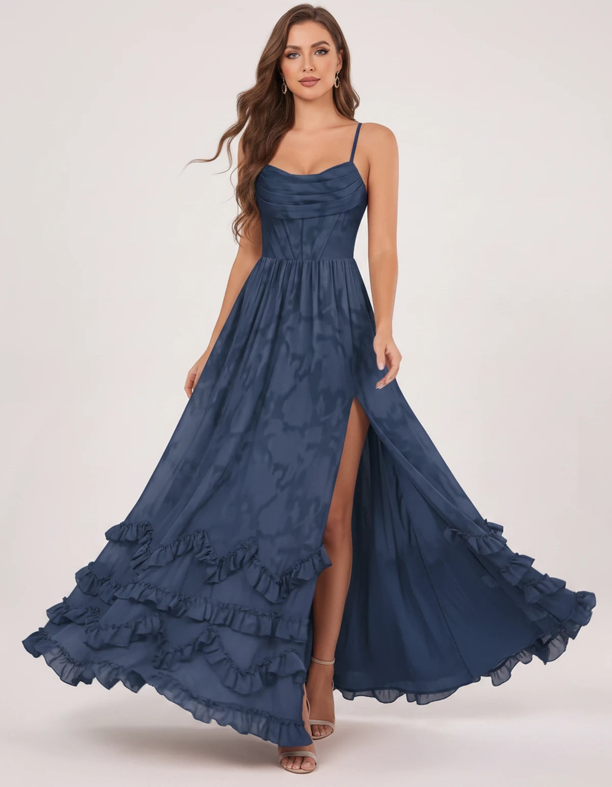 Fjora Maxi Dresses — Navy | SKU: RB-2e3861-navy-2,RB-2e3861-navy-4,RB-2e3861-navy-6,RB-2e3861-navy-8,RB-2e3861-navy-10,RB-2e3861-navy-12,RB-2e3861-navy-14,RB-2e3861-navy-16,RB-2e3861-navy-16W,RB-2e3861-navy-18W,RB-2e3861-navy-20W,RB-2e3861-navy-22W