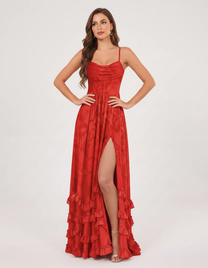 Fjora Maxi Dresses — Red | SKU: RB-2e3861-red-2,RB-2e3861-red-4,RB-2e3861-red-6,RB-2e3861-red-8,RB-2e3861-red-10,RB-2e3861-red-12,RB-2e3861-red-14,RB-2e3861-red-16,RB-2e3861-red-16W,RB-2e3861-red-18W,RB-2e3861-red-20W,RB-2e3861-red-22W