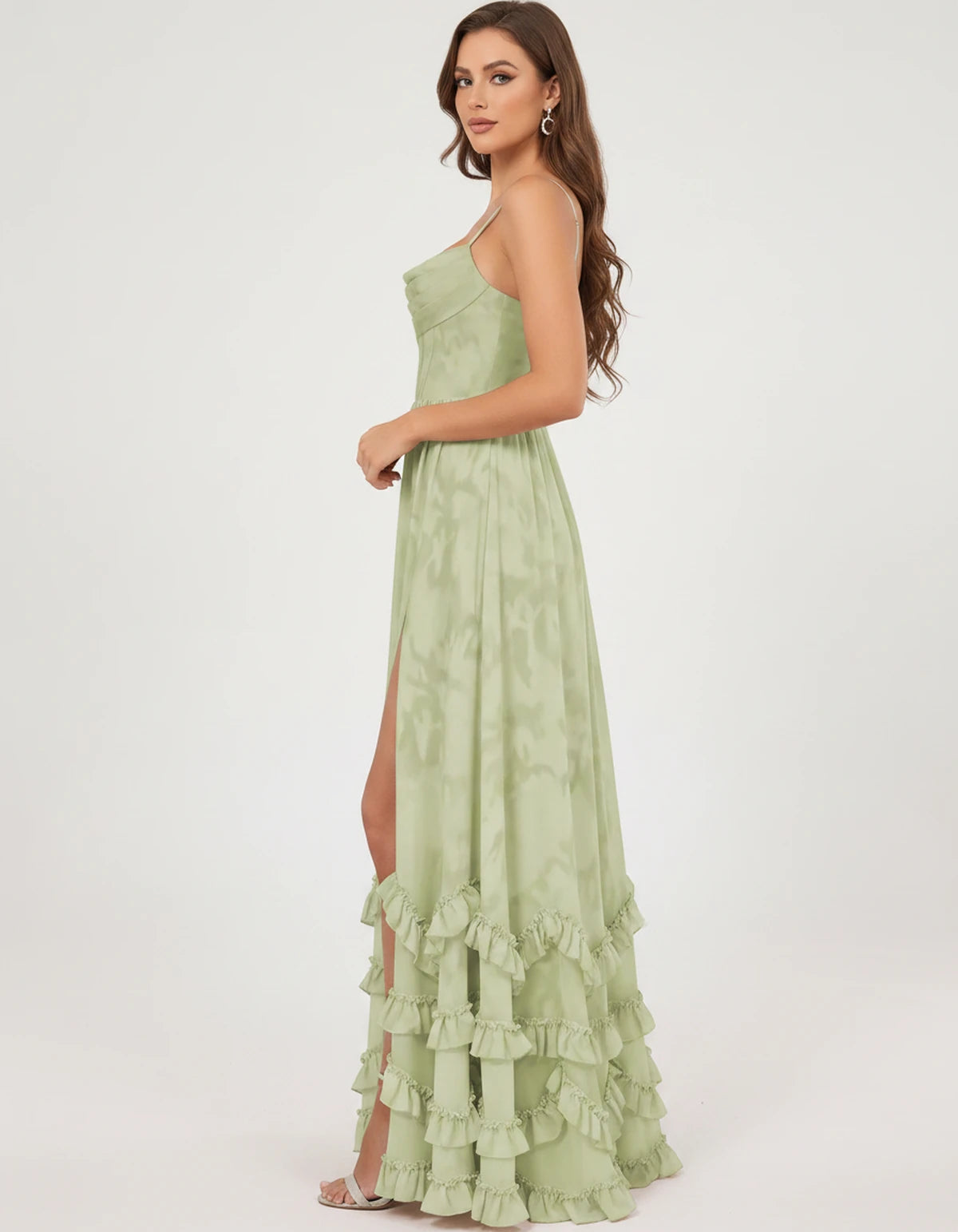 Fjora Maxi Dresses — Sage | SKU: RB-2e3861-sage-2,RB-2e3861-sage-4,RB-2e3861-sage-6,RB-2e3861-sage-8,RB-2e3861-sage-10,RB-2e3861-sage-12,RB-2e3861-sage-14,RB-2e3861-sage-16,RB-2e3861-sage-16W,RB-2e3861-sage-18W,RB-2e3861-sage-20W,RB-2e3861-sage-22W