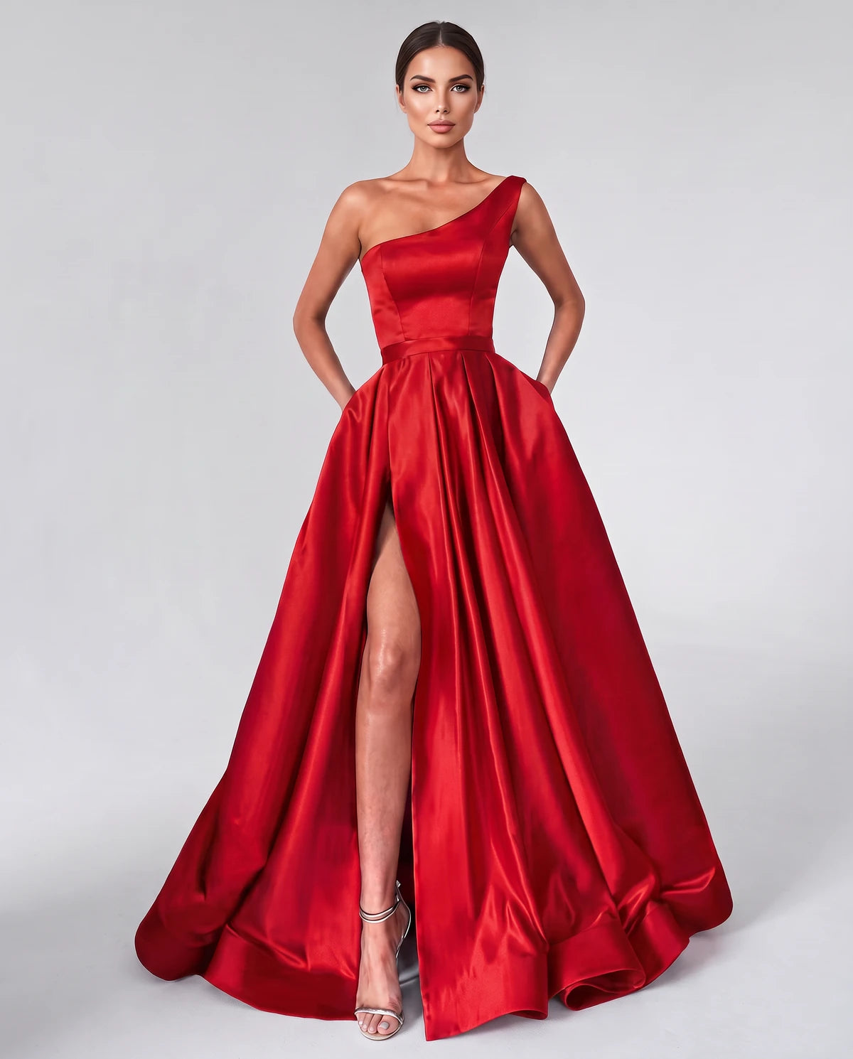 Flavienne Maxi Dresses — Red