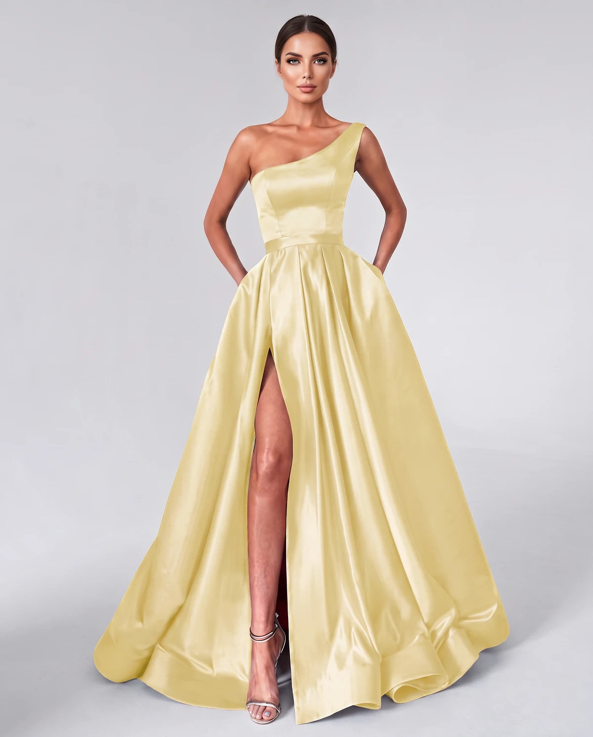 Flavienne Maxi Dresses — Yellow