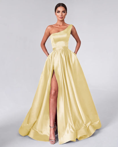 Flavienne Maxi Dresses — Yellow