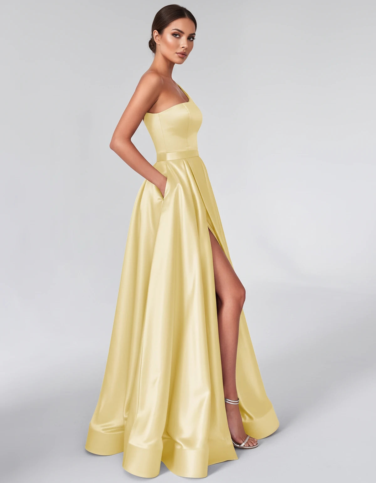 Flavienne Maxi Dresses — Yellow | SKU: RB-0d31de-yellow-2,RB-0d31de-yellow-4,RB-0d31de-yellow-6,RB-0d31de-yellow-8,RB-0d31de-yellow-10,RB-0d31de-yellow-12,RB-0d31de-yellow-14,RB-0d31de-yellow-16,RB-0d31de-yellow-16W,RB-0d31de-yellow-18W,RB-0d31de-yellow-20W,RB-0d31de-yellow-22W