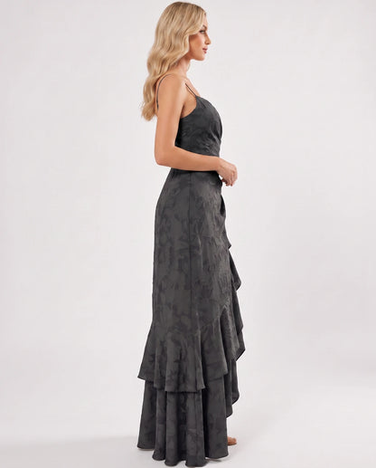 Fleurette Maxi Dresses — Black | SKU: RB-e36d8c-black-2,RB-e36d8c-black-4,RB-e36d8c-black-6,RB-e36d8c-black-8,RB-e36d8c-black-10,RB-e36d8c-black-12,RB-e36d8c-black-14,RB-e36d8c-black-16,RB-e36d8c-black-16W,RB-e36d8c-black-18W,RB-e36d8c-black-20W,RB-e36d8c-black-22W