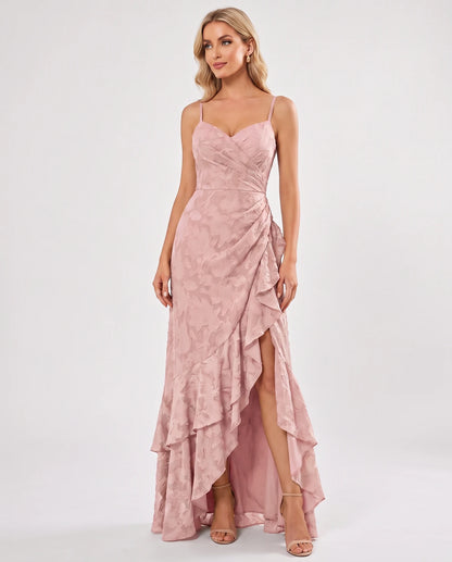 Fleurette Maxi Dresses — Blush