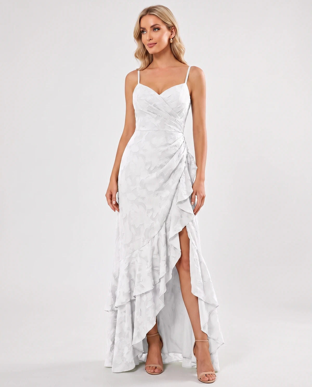 Fleurette Maxi Dresses — White