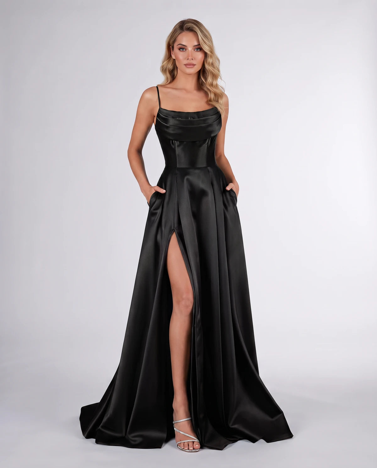 Florabel Maxi Dresses — Black