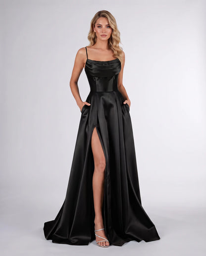 Florabel Maxi Dresses — Black