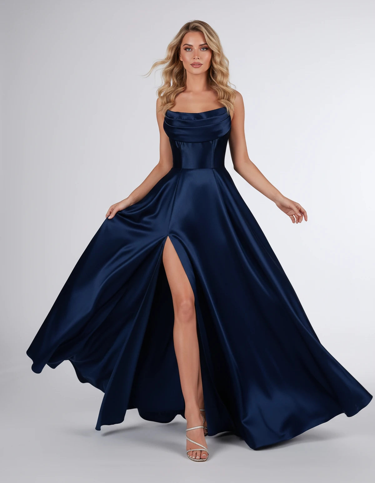 Florabel Maxi Dresses — Navy Blue | SKU: RB-26bf49-navyblue-2,RB-26bf49-navyblue-4,RB-26bf49-navyblue-6,RB-26bf49-navyblue-8,RB-26bf49-navyblue-10,RB-26bf49-navyblue-12,RB-26bf49-navyblue-14,RB-26bf49-navyblue-16,RB-26bf49-navyblue-16W,RB-26bf49-navyblue-18W,RB-26bf49-navyblue-20W,RB-26bf49-navyblue-22W