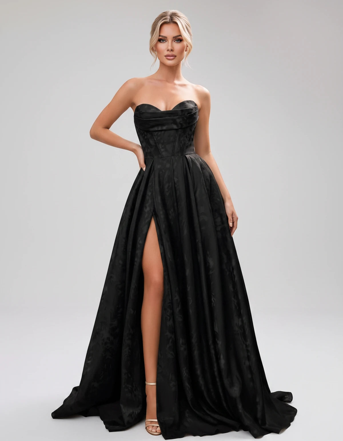 Florentia Maxi Dresses — Black | SKU: RB-cd50fa-black-2,RB-cd50fa-black-4,RB-cd50fa-black-6,RB-cd50fa-black-8,RB-cd50fa-black-10,RB-cd50fa-black-12,RB-cd50fa-black-14,RB-cd50fa-black-16,RB-cd50fa-black-16W,RB-cd50fa-black-18W,RB-cd50fa-black-20W,RB-cd50fa-black-22W
