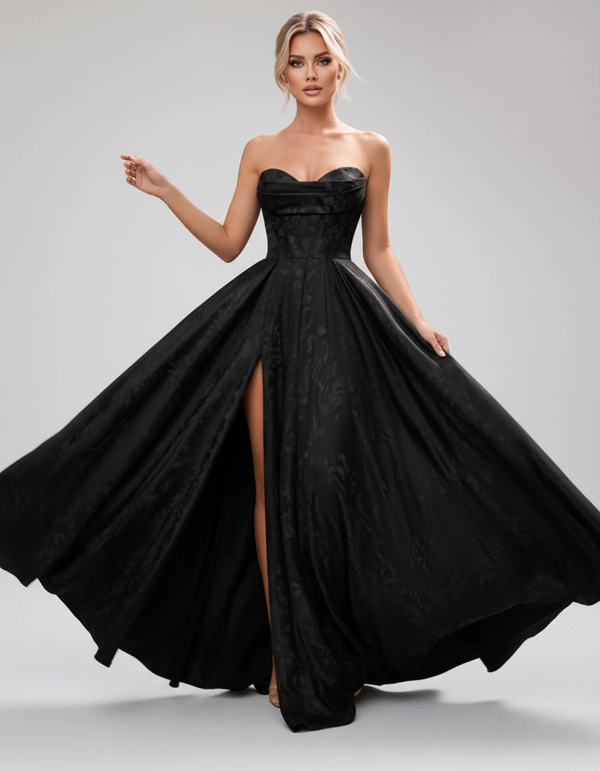 Florentia Maxi Dresses — Black | SKU: RB-cd50fa-black-2,RB-cd50fa-black-4,RB-cd50fa-black-6,RB-cd50fa-black-8,RB-cd50fa-black-10,RB-cd50fa-black-12,RB-cd50fa-black-14,RB-cd50fa-black-16,RB-cd50fa-black-16W,RB-cd50fa-black-18W,RB-cd50fa-black-20W,RB-cd50fa-black-22W