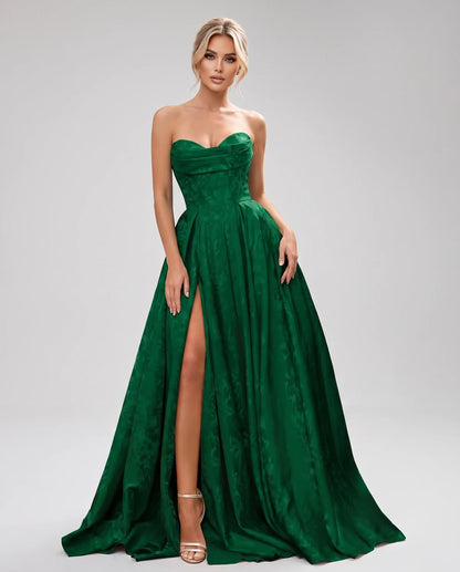Florentia Maxi Dresses — Emerald