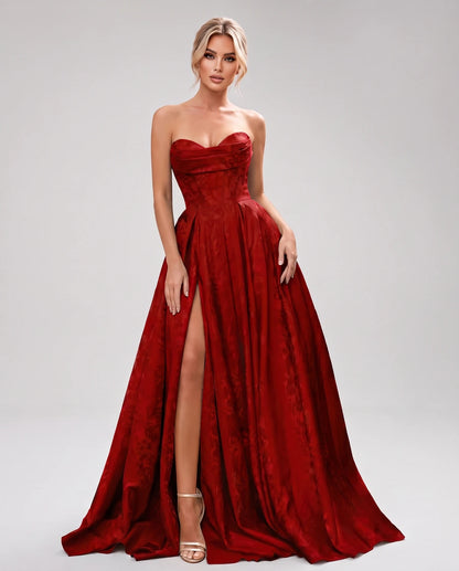 Florentia Maxi Dresses — Red