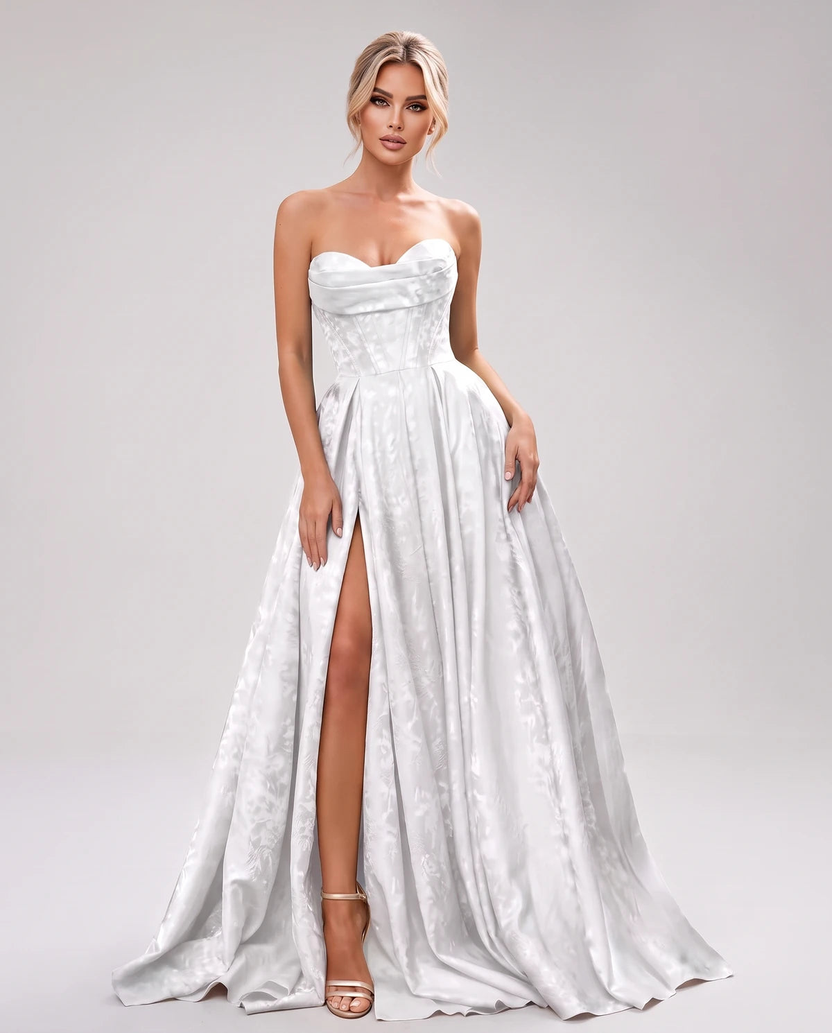 Florentia Maxi Dresses — White