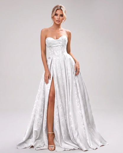 Florentia Maxi Dresses — White