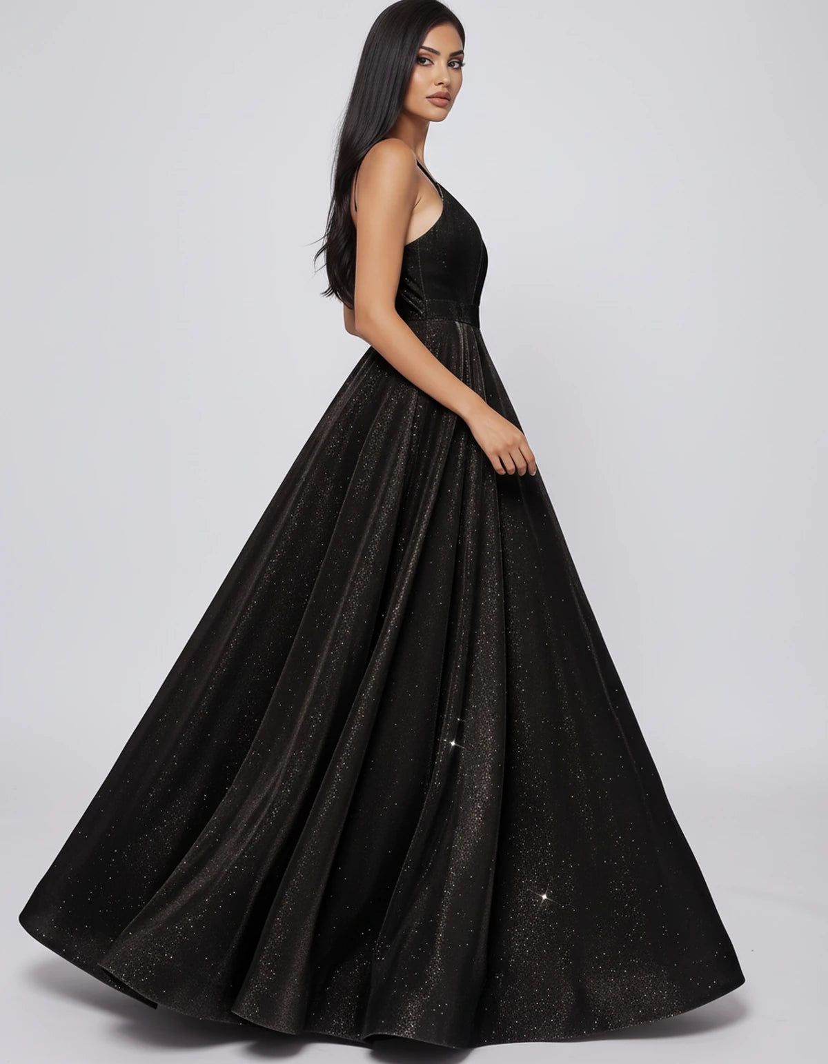 Floriane Maxi Dresses — black / CN / 14 | SKU: RB-e96564-blackcf7-2,RB-e96564-blackcf7-4,RB-e96564-blackcf7-6,RB-e96564-blackcf7-8,RB-e96564-blackcf7-10,RB-e96564-blackcf7-12,RB-e96564-blackcf7-14,RB-e96564-blackcf7-16,RB-e96564-blackcf7-16W,RB-e96564-blackcf7-18W,RB-e96564-blackcf7-20W,RB-e96564-blackcf7-22W
