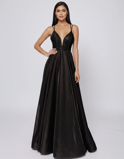 Floriane Maxi Dresses — black / CN / 14 | SKU: RB-e96564-blackcf7-2,RB-e96564-blackcf7-4,RB-e96564-blackcf7-6,RB-e96564-blackcf7-8,RB-e96564-blackcf7-10,RB-e96564-blackcf7-12,RB-e96564-blackcf7-14,RB-e96564-blackcf7-16,RB-e96564-blackcf7-16W,RB-e96564-blackcf7-18W,RB-e96564-blackcf7-20W,RB-e96564-blackcf7-22W