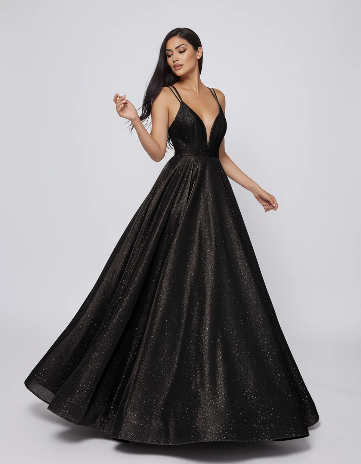 Floriane Maxi Dresses — black / CN / 14 | SKU: RB-e96564-blackcf7-2,RB-e96564-blackcf7-4,RB-e96564-blackcf7-6,RB-e96564-blackcf7-8,RB-e96564-blackcf7-10,RB-e96564-blackcf7-12,RB-e96564-blackcf7-14,RB-e96564-blackcf7-16,RB-e96564-blackcf7-16W,RB-e96564-blackcf7-18W,RB-e96564-blackcf7-20W,RB-e96564-blackcf7-22W