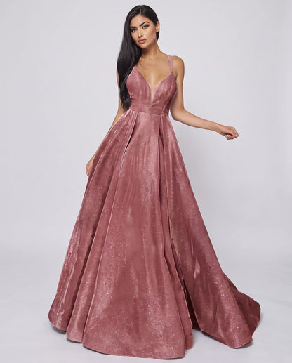 Floriane Maxi Dresses — Blush