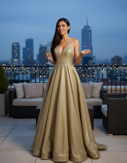 Floriane Maxi Dresses — Gold | SKU: RB-e96564-gold-2,RB-e96564-gold-4,RB-e96564-gold-6,RB-e96564-gold-8,RB-e96564-gold-10,RB-e96564-gold-12,RB-e96564-gold-14,RB-e96564-gold-16,RB-e96564-gold-16W,RB-e96564-gold-18W,RB-e96564-gold-20W,RB-e96564-gold-22W