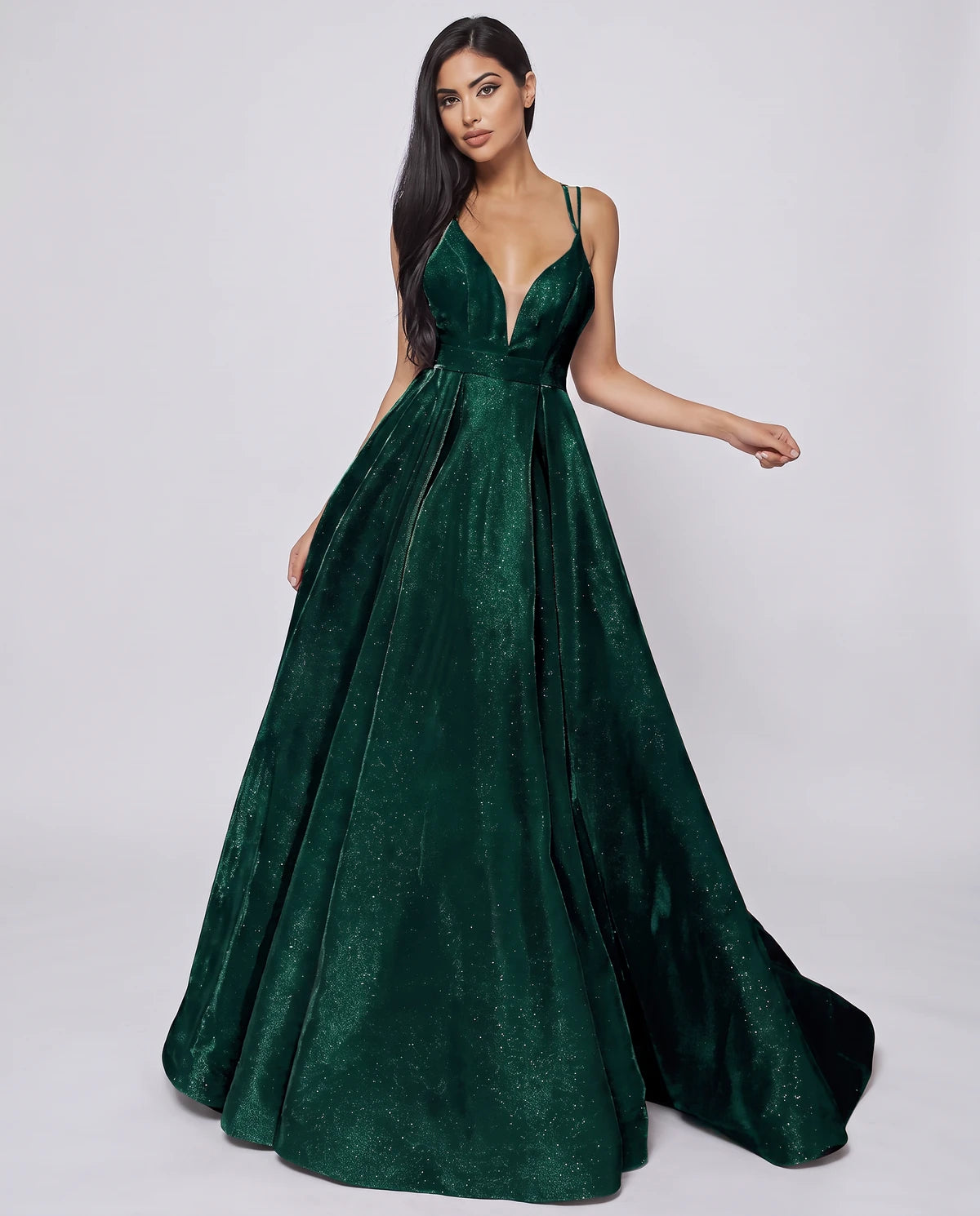 Floriane Maxi Dresses — Green