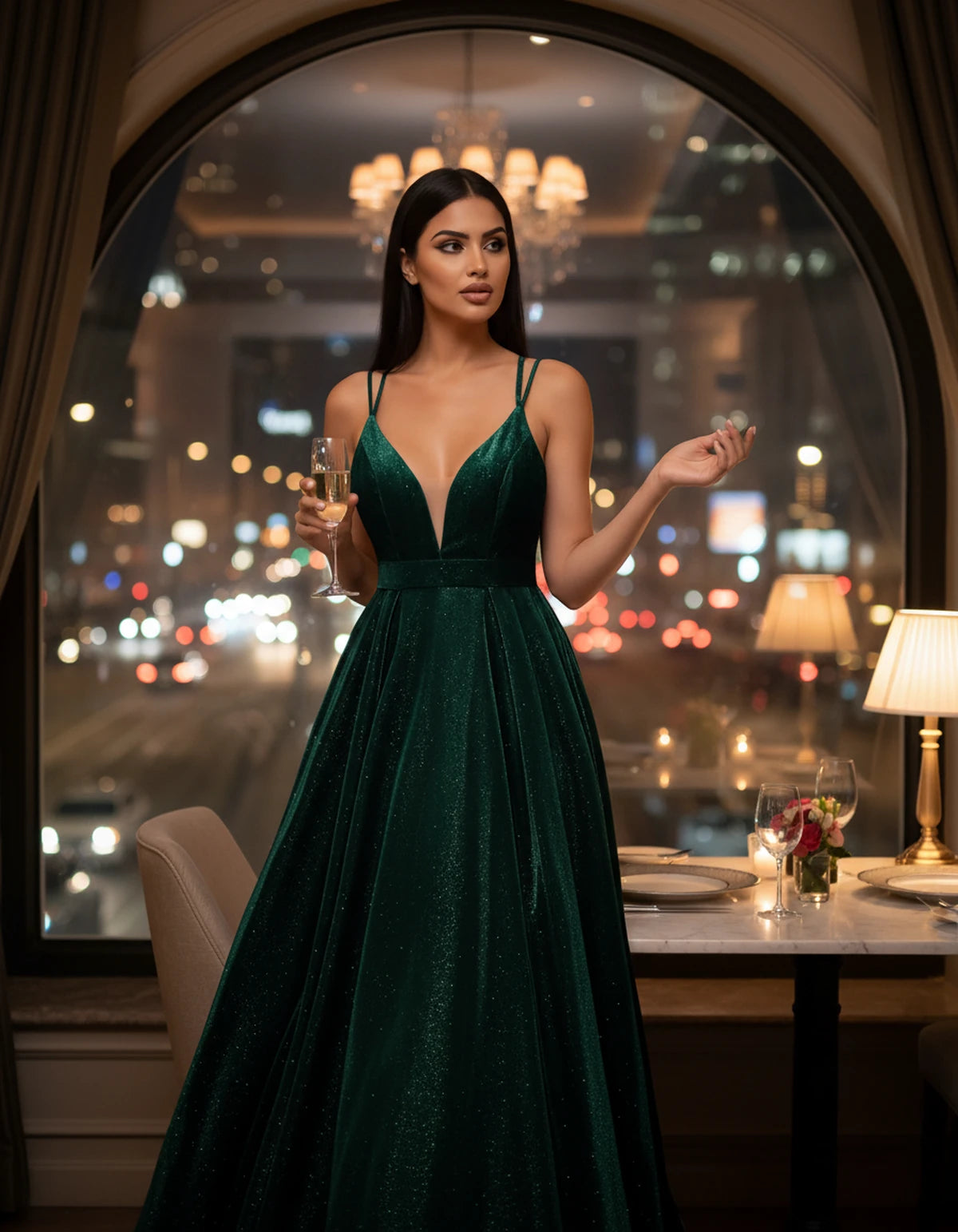 Floriane Maxi Dresses — Green | SKU: RB-e96564-green-2,RB-e96564-green-4,RB-e96564-green-6,RB-e96564-green-8,RB-e96564-green-10,RB-e96564-green-12,RB-e96564-green-14,RB-e96564-green-16,RB-e96564-green-16W,RB-e96564-green-18W,RB-e96564-green-20W,RB-e96564-green-22W