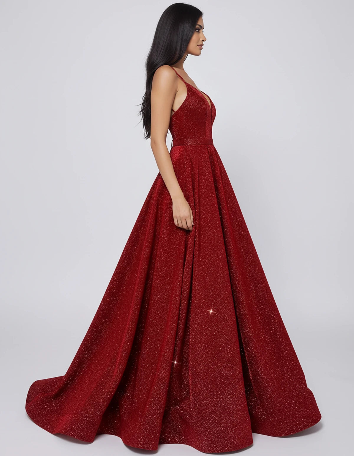 Floriane Maxi Dresses — Red | SKU: RB-e96564-red-2,RB-e96564-red-4,RB-e96564-red-6,RB-e96564-red-8,RB-e96564-red-10,RB-e96564-red-12,RB-e96564-red-14,RB-e96564-red-16,RB-e96564-red-16W,RB-e96564-red-18W,RB-e96564-red-20W,RB-e96564-red-22W