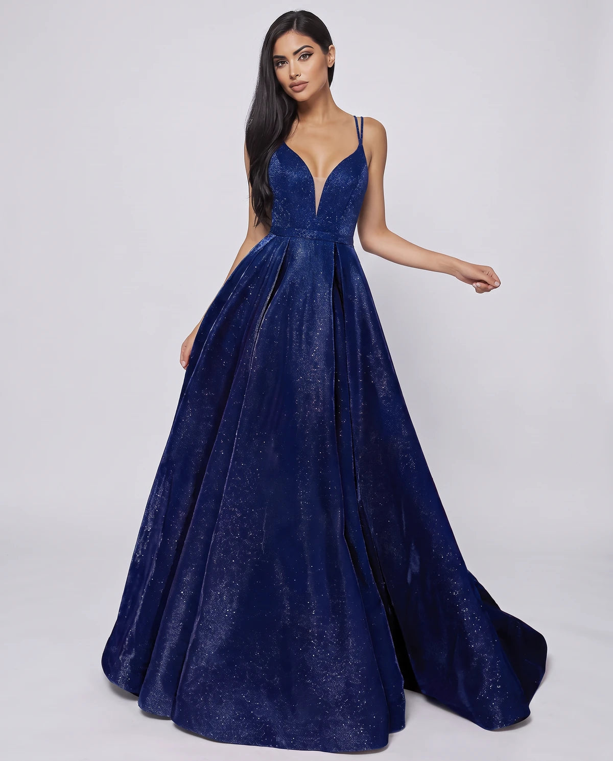 Floriane Maxi Dresses — Royal Blue