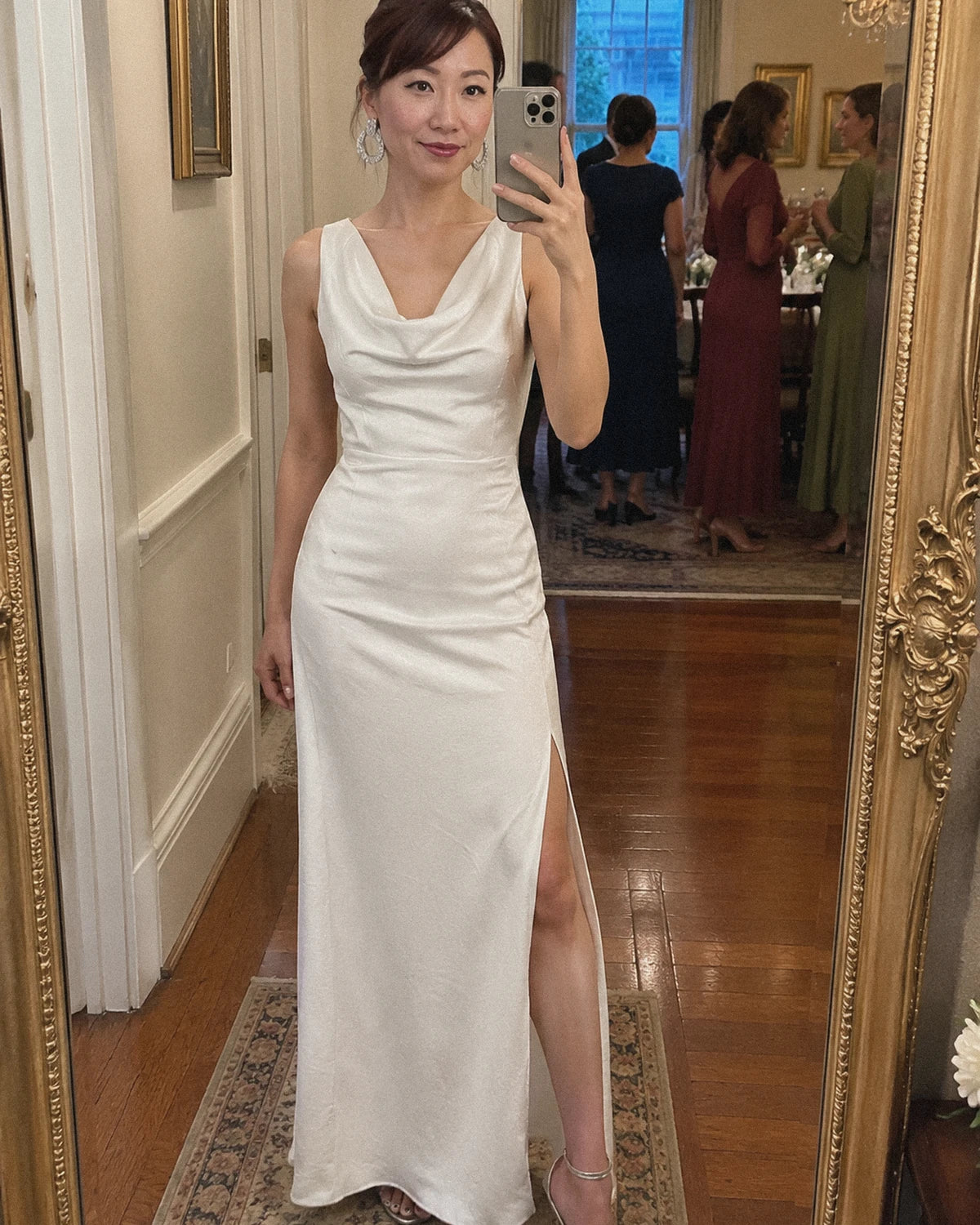 Floriselle Maxi Dresses — White | SKU: RB-b2e74b-white-XS,RB-b2e74b-white-S,RB-b2e74b-white-M,RB-b2e74b-white-L