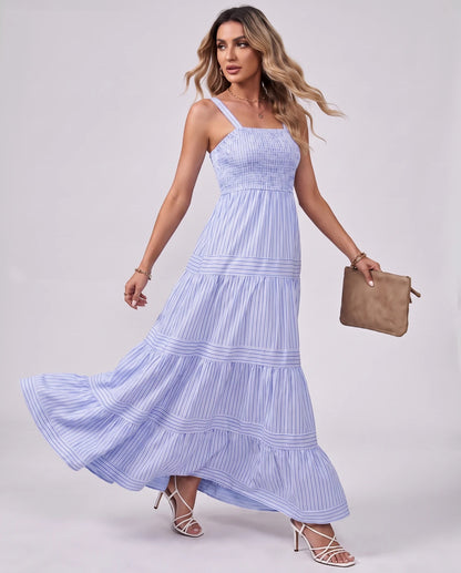 Fontaine Maxi Dresses — Baby blue | SKU: RB-35896d-babyblue-XS,RB-35896d-babyblue-S,RB-35896d-babyblue-M,RB-35896d-babyblue-L,RB-35896d-babyblue-XL